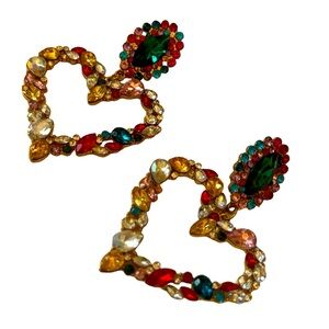 heart shaped earings